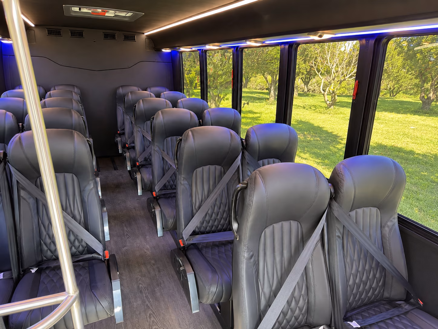 coral springs charter bus rentals for coral springs corporate events