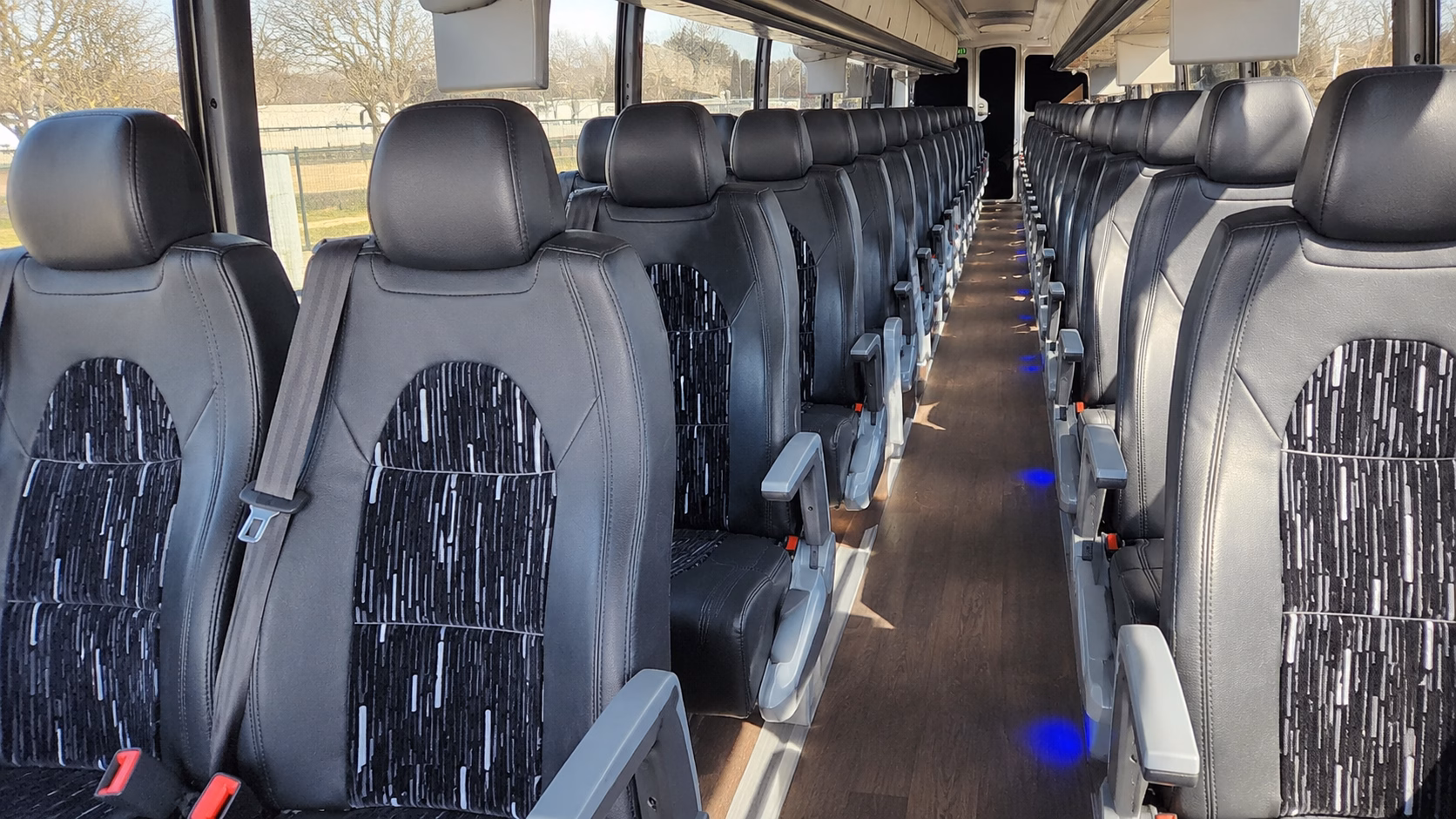 hialeah government military charter bus services